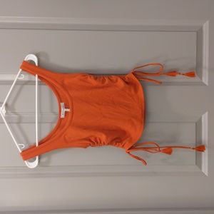 LAST CHANCE NWT BCBG Generation Orange Crop Tank Top